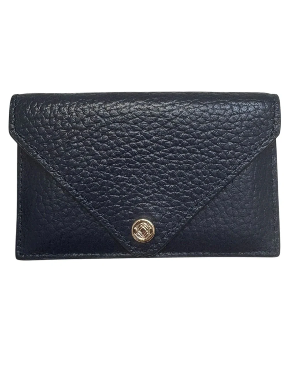 Dagne Dover navy dark blue card case holder